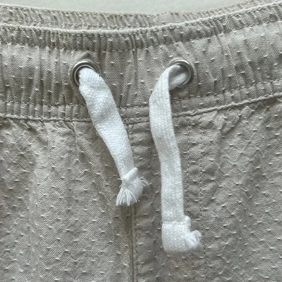 Tenth + Ocean - Men’s Linen Blend Shorts - Beige Khaki - Size:  Medium - Picture 2 of 7